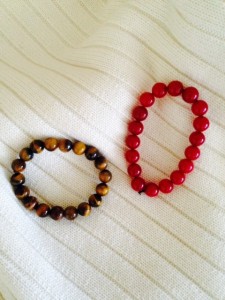 Tiger's Eye and Red Carnelian