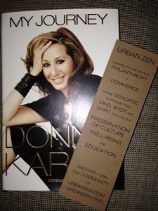 Donna Karan's two latest projects: her memoir and Urban Zen.