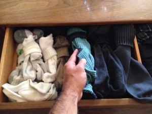 Is it time to clean out your sock drawer and move forward?